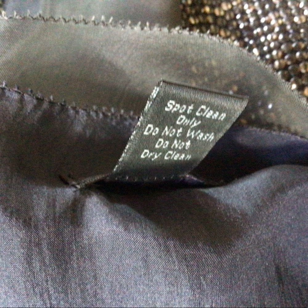 J Crew Collection gun metal grey sequin dress, Size 2 - Picture 8 of 11